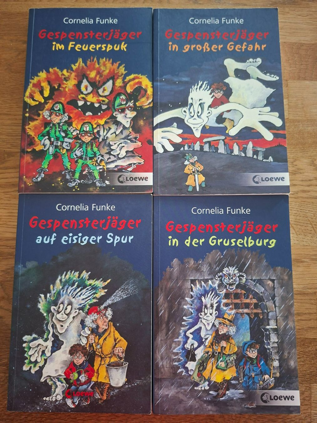 Libri: Gespensterjäger Cornelia Funke – Usato da Lohn SH venduto da Zwierbel