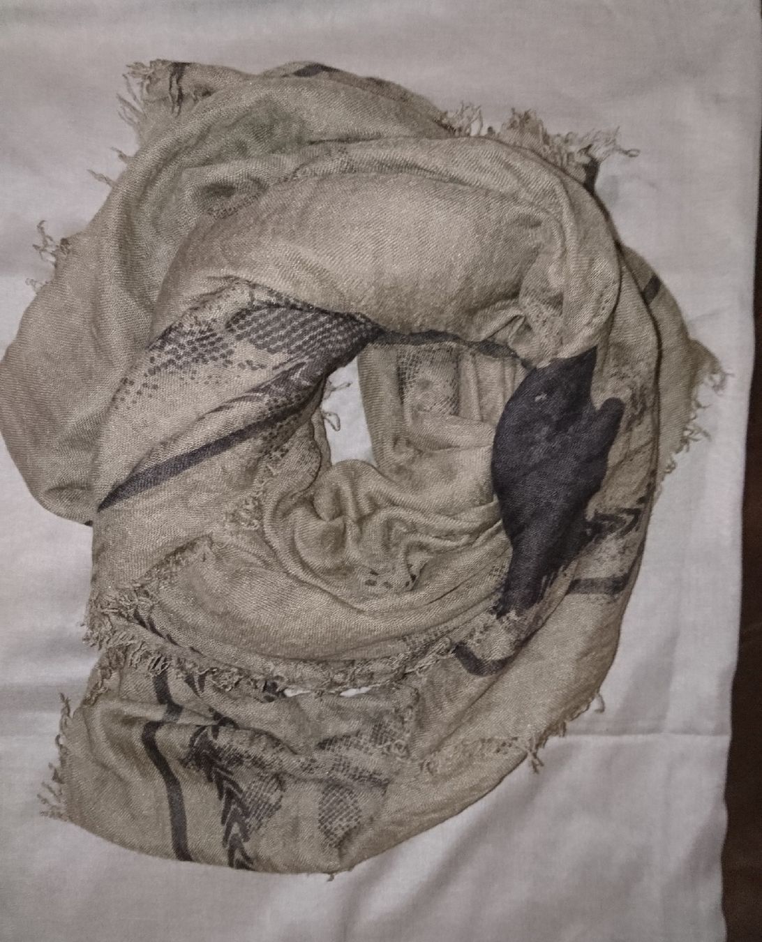 Foulards, Tücher & Schals: Écharpe brune – Gebraucht aus Châtelaine von Gio54321 1