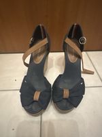 Tommy Hilfiger Keilabsatz Sandalen Grösse 36 dunkelblau