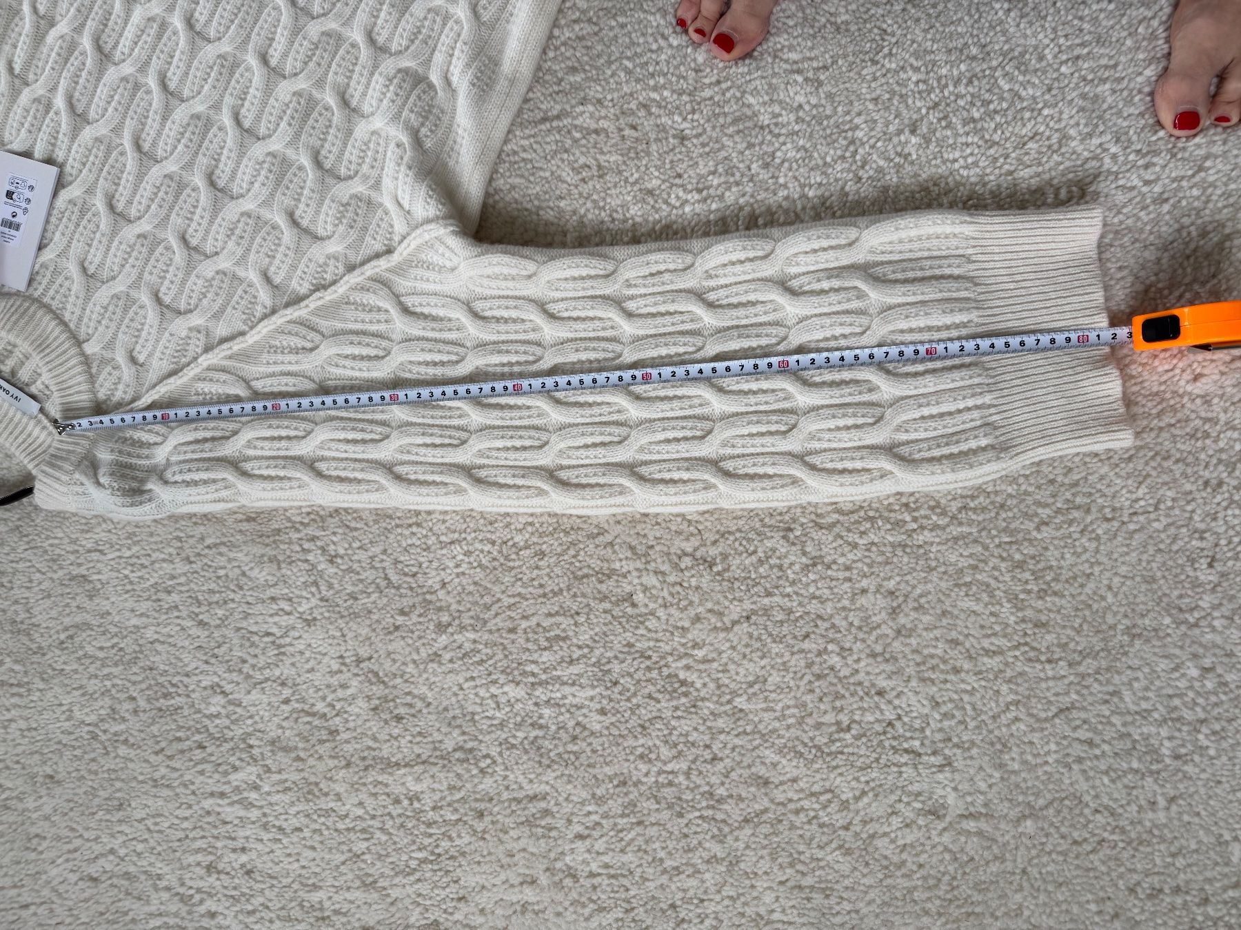 Maglioni & Felpe: IVY OAK Zopf Pullover Merinowool Gr 40 creme NEU – Nuovo e nell'imballaggio originale da Zuerich venduto da Moochie 2