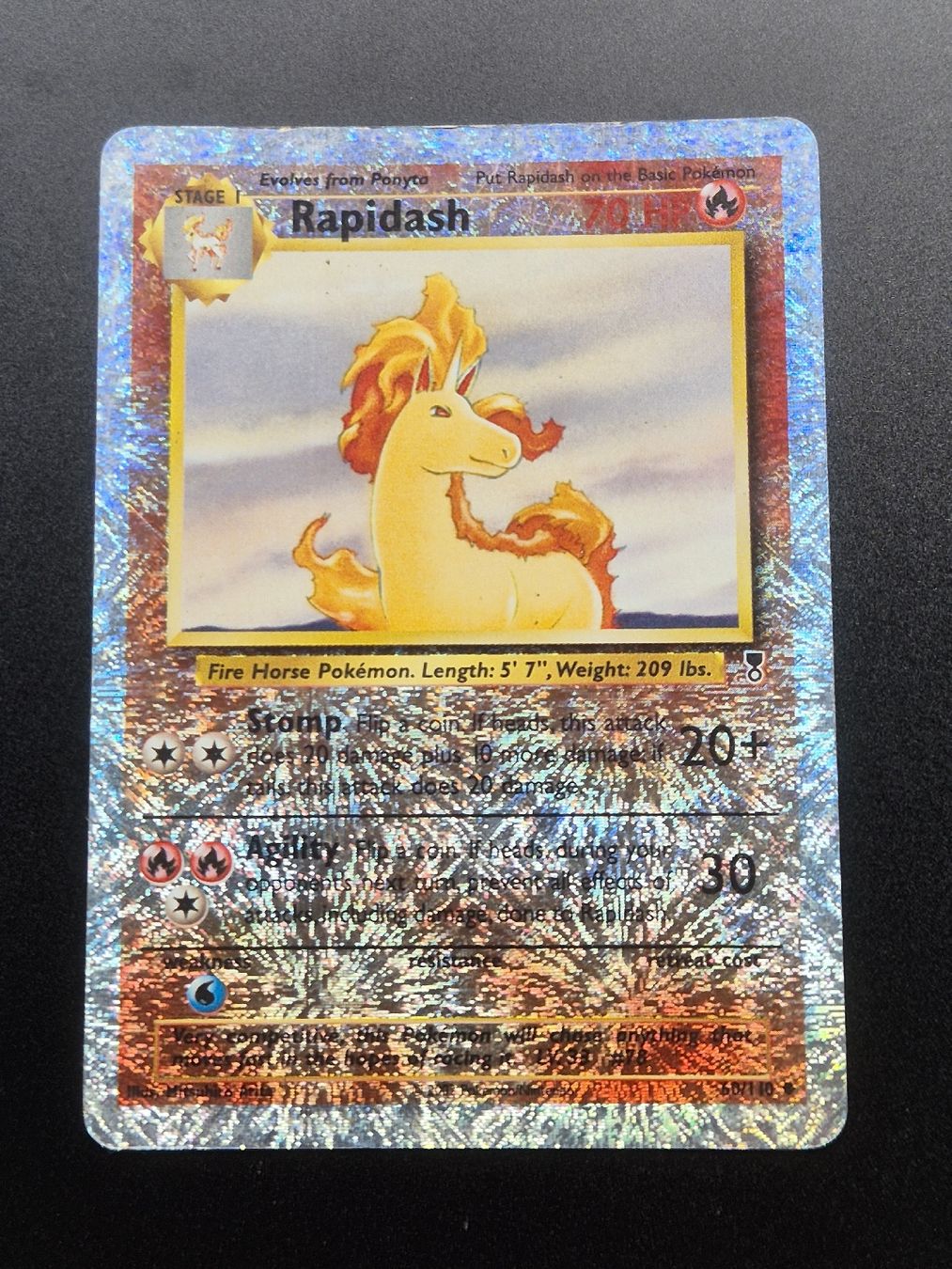 Pokémon Carte collezionabili: Rapidash Legendary Collection 60/110 Reverse Holo Pokémon – Usato da Losone venduto da Poke_Lollo