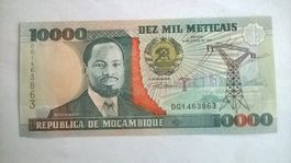 Billet banque Mozambique 10.000 Meticais 16/06/1991 UNC