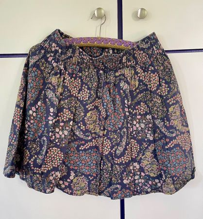 H&M Sommerrock, Gr. S, Blumenmuster