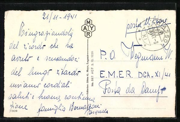 Cartoline postali: Chiasso, Panorama, Stazione Internaziona – Usato da Berlin venduto da bartko-reher 1