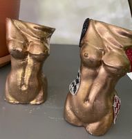 Vase / Kerze Lady Gold 2 Stück Neu