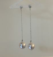 Silver 925 Pearl Drop Earrings