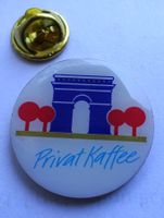 Pin  Privat Kaffee Blau