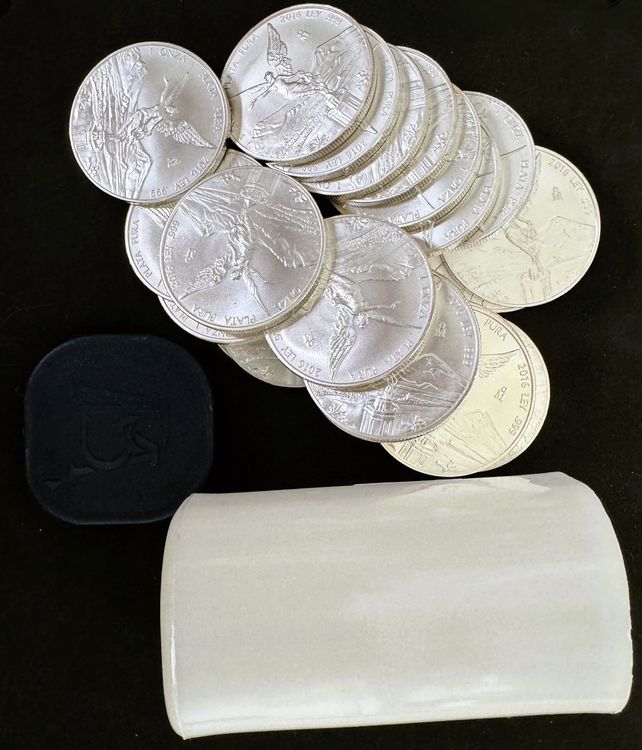 Tube Of 25 X 1 Ounce 2023 Silver British Britannia Coin - Foto 6