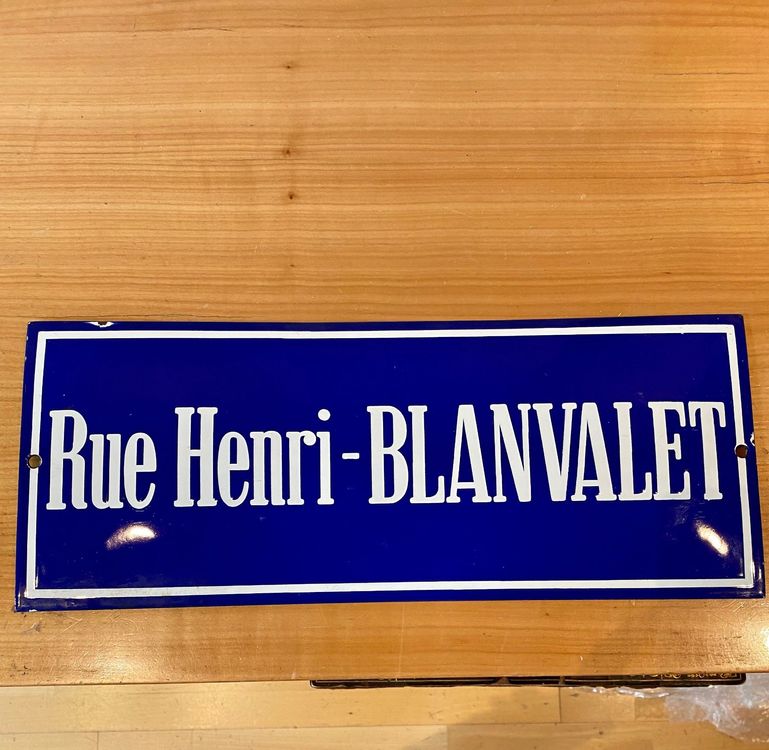 Plaque de rue Genève Kaufen auf Ricardo