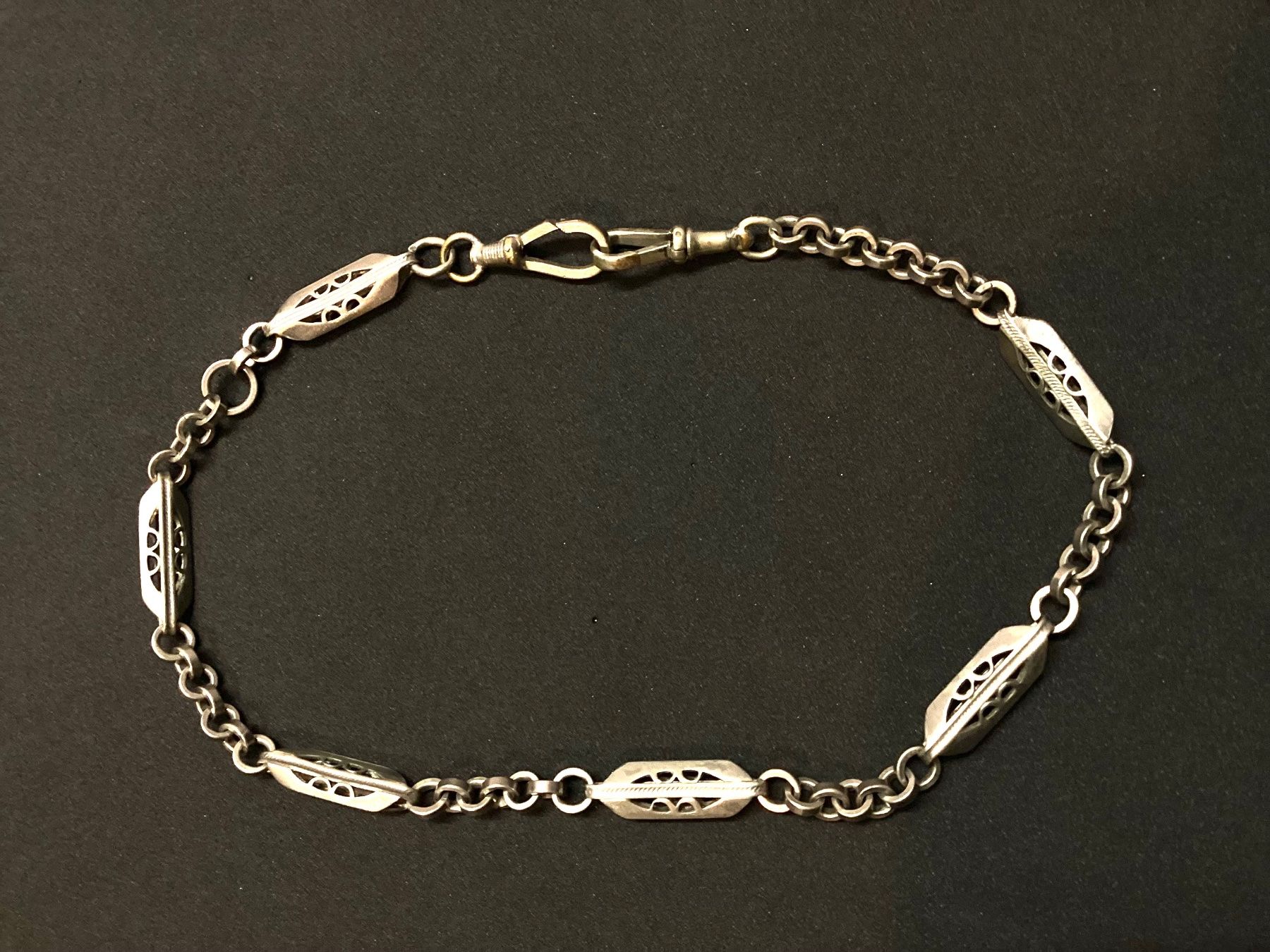 Altri accessori per orologi: Antike Uhrenkette Metall versilbert – Usato da Eglisau venduto da mar_5rn2
