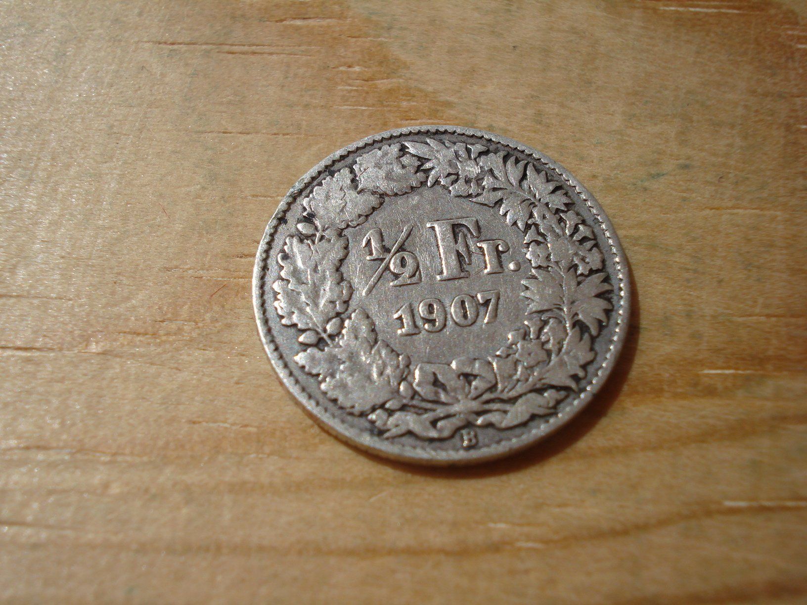 Toutes les monnaies: (D2) 1/2 Franken 1907 – D'occasion à Erlach par Net-Coins