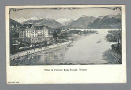 THUN, HÔTEL & PENSION BEAU RIVAGE, *