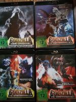 Godzilla Blu-ray Sammlung: 4 Filme in Top-Zustand!