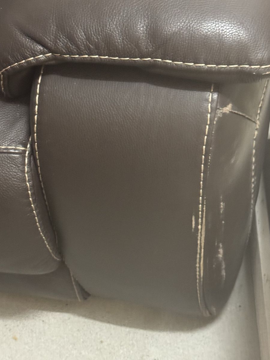 Divani: 2er - Sofa aus braunem Echtleder – Usato da Dietikon venduto da mex_9xgb 1