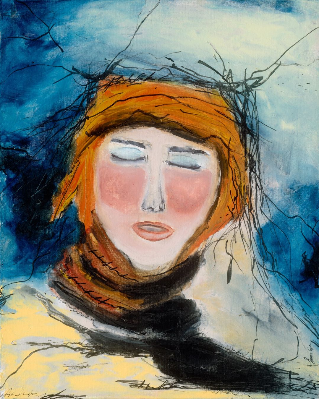 Dipinti: “Fracture” 40x50 cm Gemälde – Nuovo e nell'imballaggio originale da Kreuzlingen venduto da eszanza