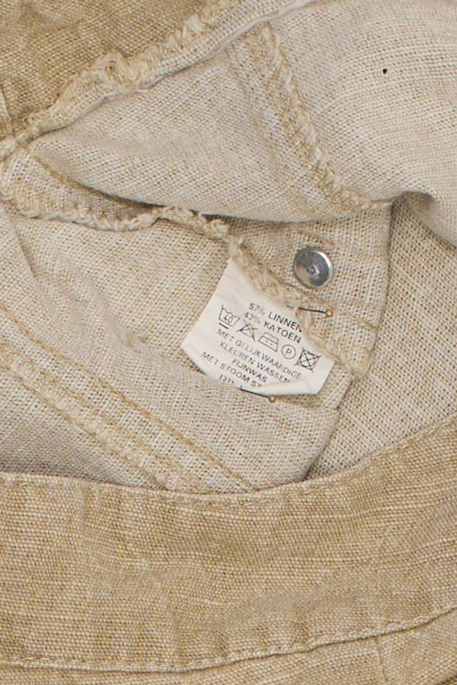 Hosen: Pantalon Lin Coton Beige Large T. M – Gebraucht aus Fribourg von re-fine 6
