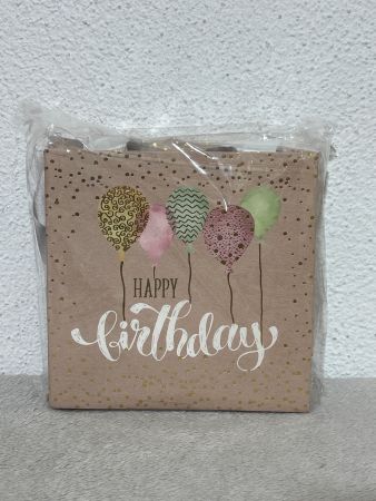 Geschenktasche Geburtstag, 10 Stk., neu, mit Luftballons🎈🎉
