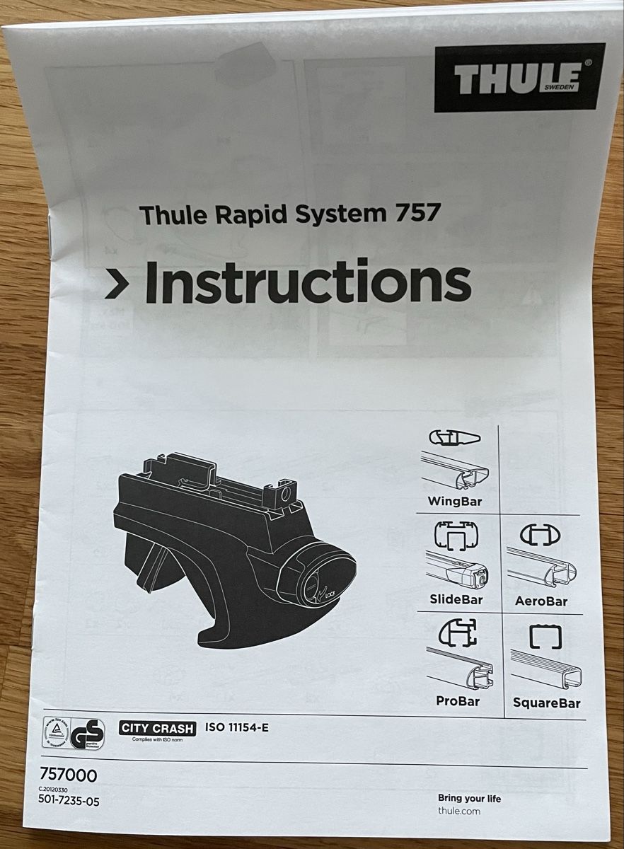 Thule Portapacchi: Thule Rapid System 757  – Nuovo (secondo la descrizione) da Steffisburg venduto da santra 2