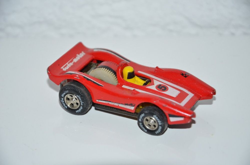 Altes Darda Car RennbahnModellauto Serie 10 rot Nummer 5 Kaufen auf