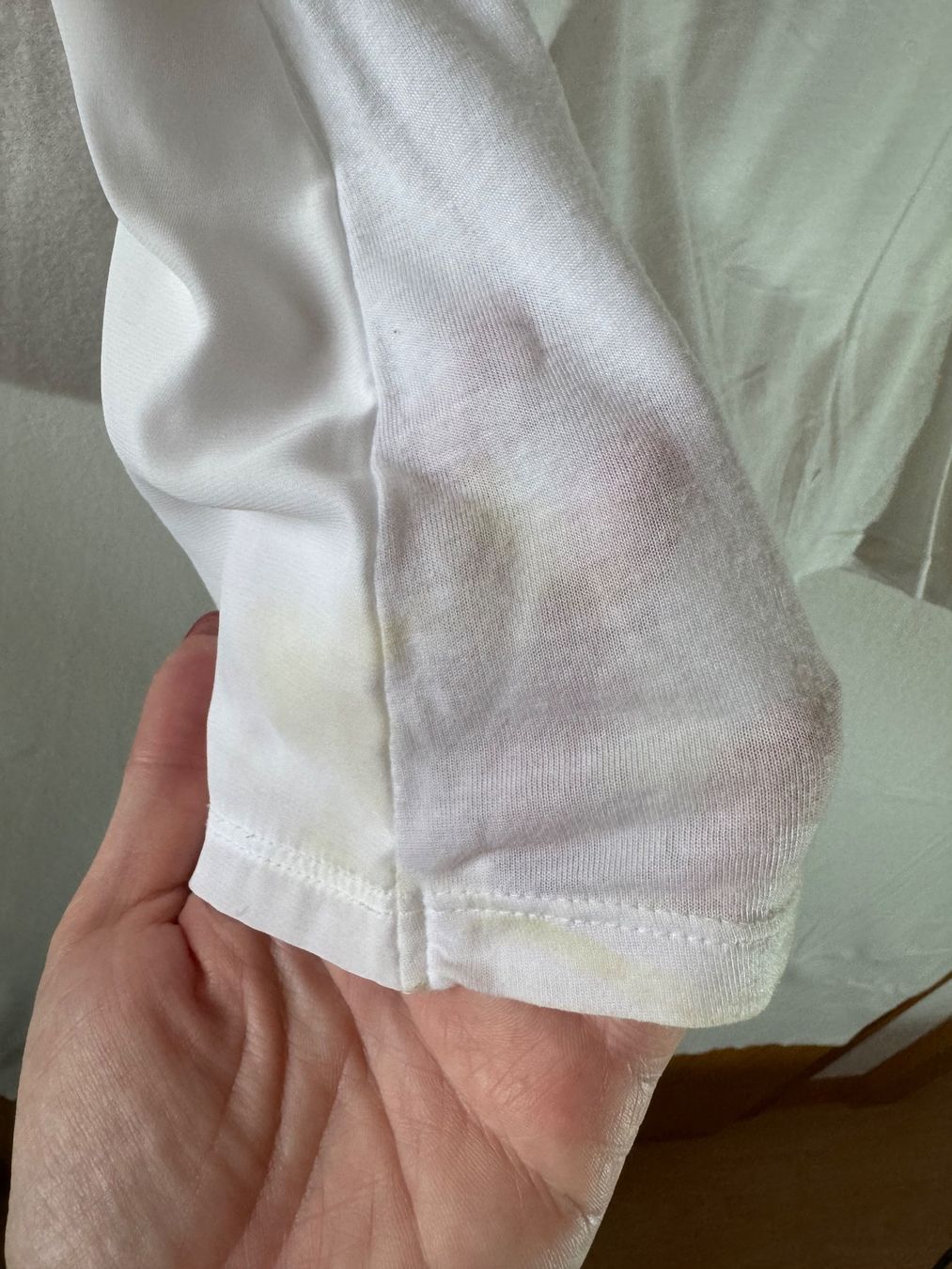 H&M T-shirt: weisses T-Shirt von H&M Gr.S – Usato da Grosswangen venduto da SALE_SALE_SALE 9