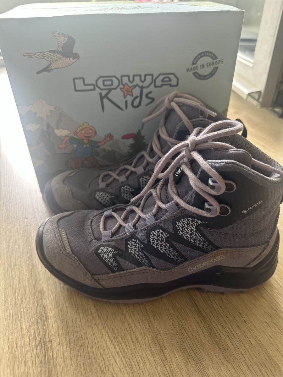 Lowa Scarpe per ragazze: Lowa Kid‘s Wanderschuhe 33 – Usato da Oberburg venduto da Serbus 5