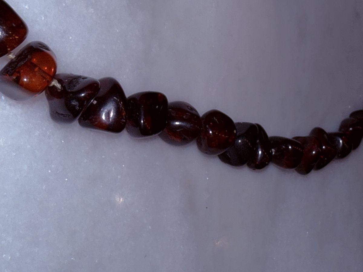 Catenine: Bernstein Kette Vintage – Usato da Aarburg venduto da Yula24 3