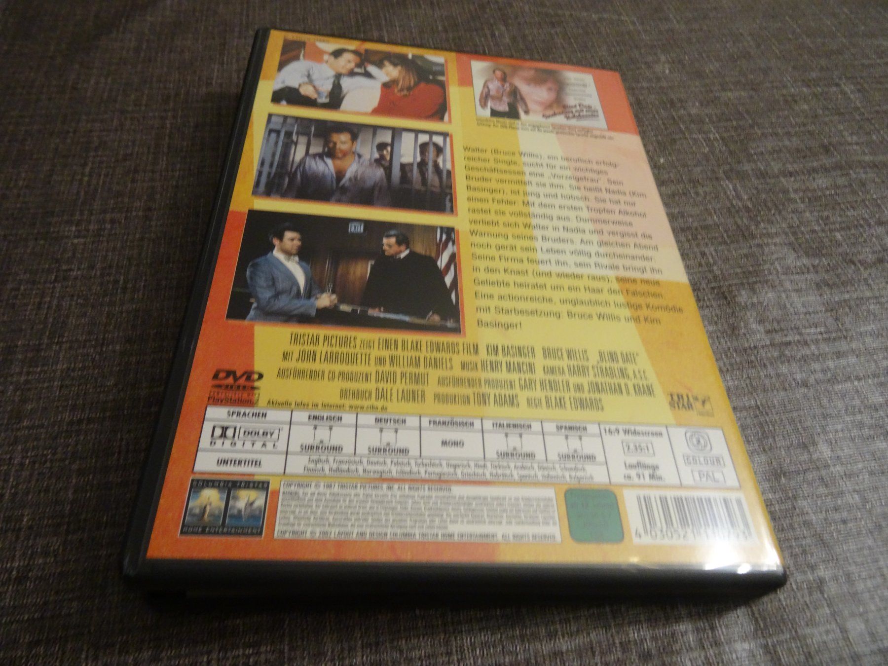 Tutti i DVDs: DVD Blind Date Bruce Willis Kim Basinger – Usato da Olten venduto da Disc-Verkauf 2