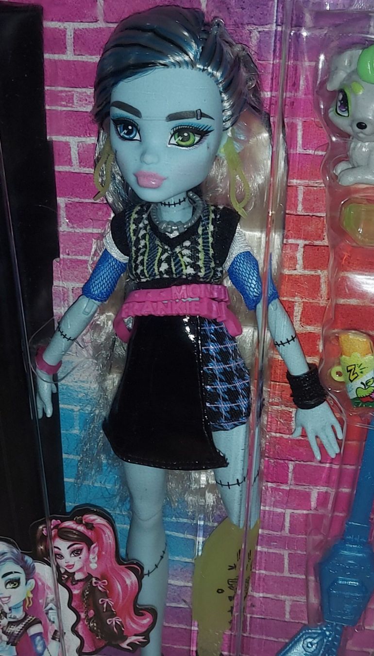 Bambole: Poupée Monster High:FRANKIE STEIN,2025,Neuve – Nuovo e nell'imballaggio originale da Ecublens VD venduto da Magic_Island 4