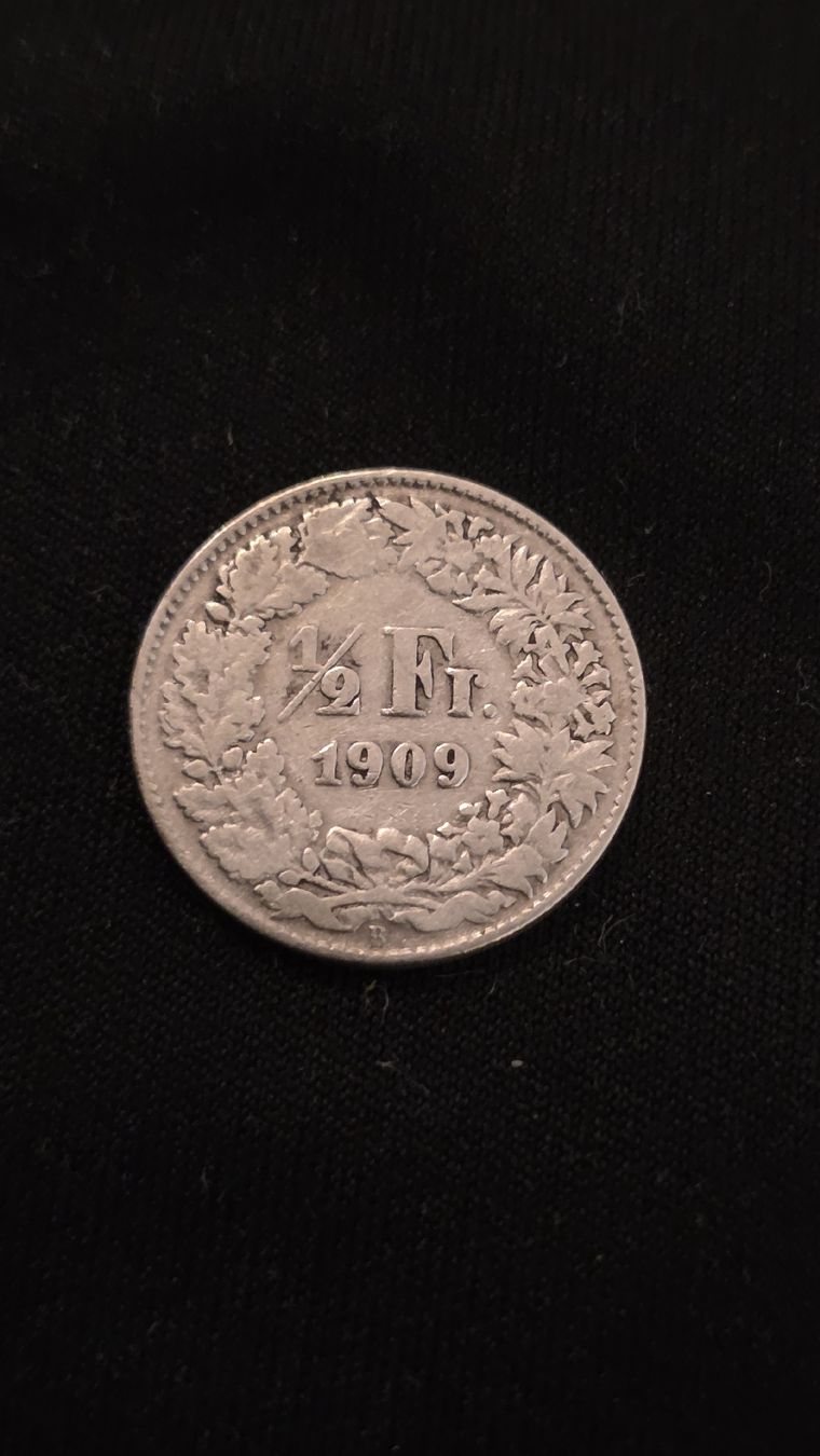 Tutti le monete: 50 cts 1909 – Usato da Genève venduto da bbastos 1
