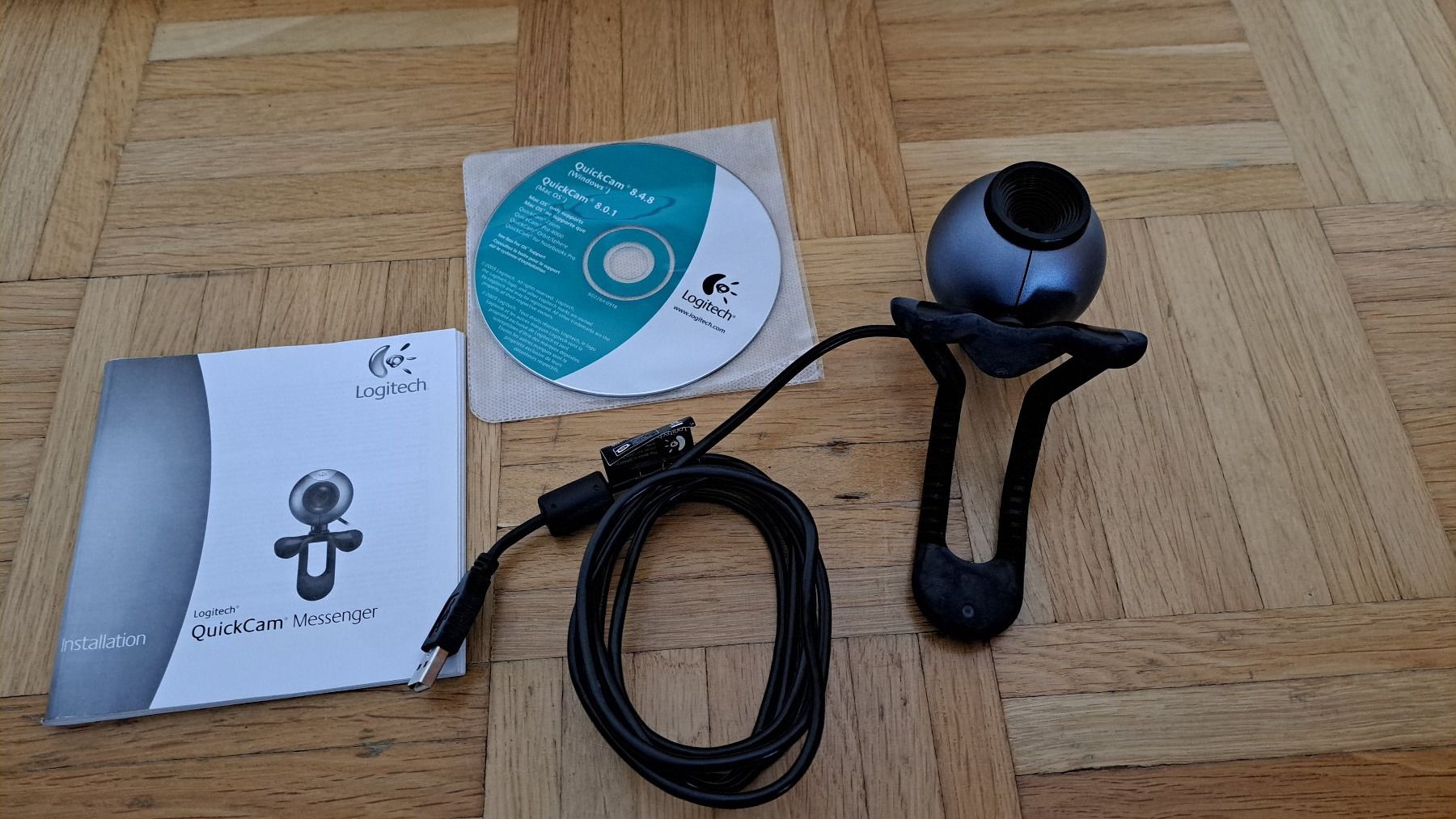 Logitech Webcam: Quick Cam Blau – Usato da Benzenschwil venduto da Conny083 2