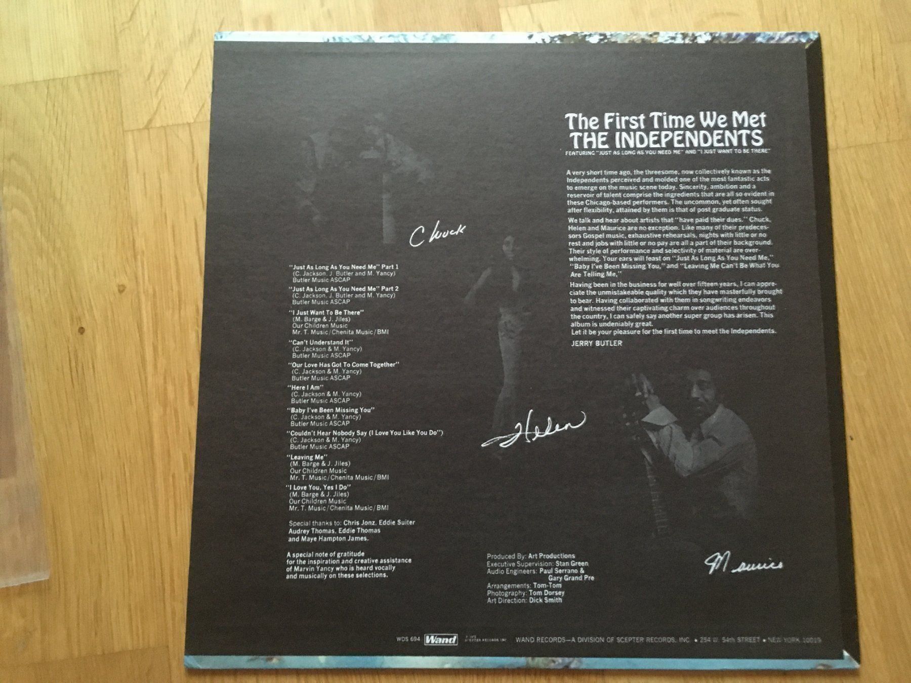 Vinyles: The Independents – The First Time We M. – D'occasion à Uster par mojorisin01 1