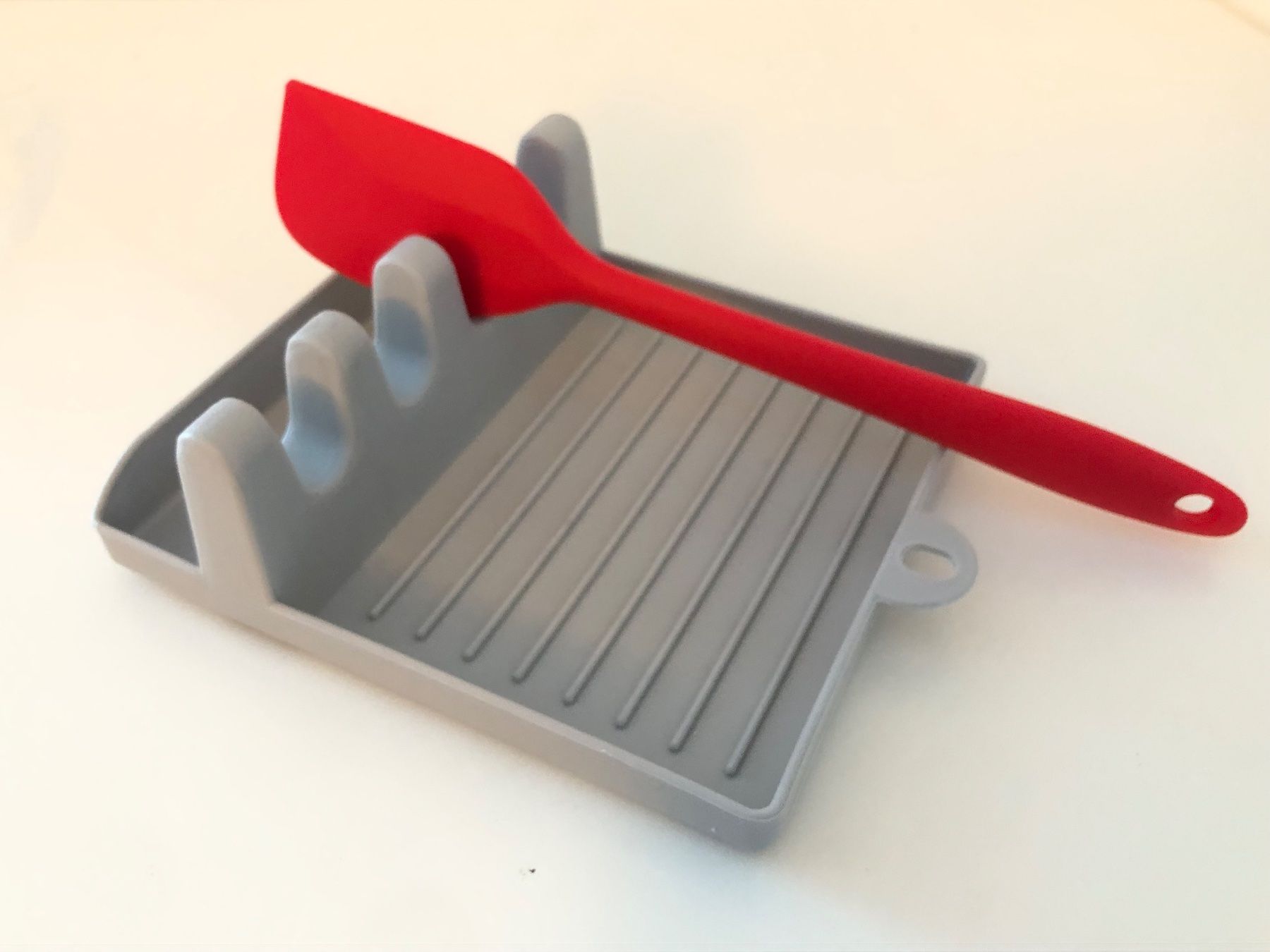 Supporti a parete: Kochkellen Halter / Topfdeckel Halter, grau – Nuovo e nell'imballaggio originale da Wettingen venduto da Chnoelleli 1