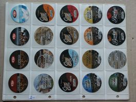40  verschiedene    Kaffeekapsel Deckeli