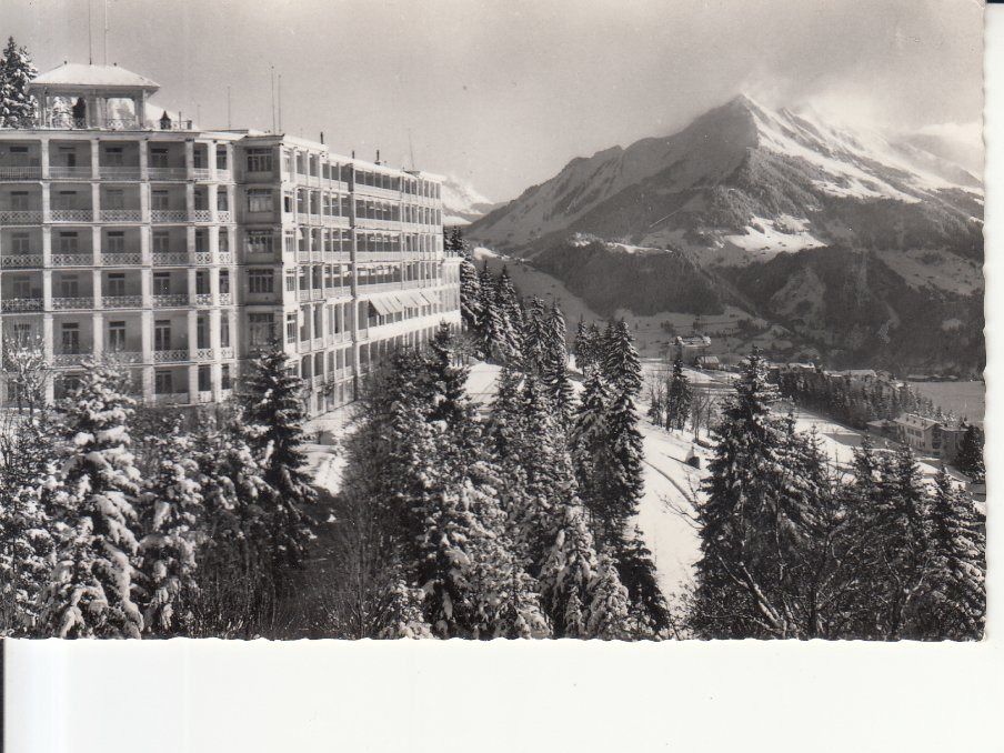 Cartoline postali: Leysin ca. 1950 – Usato da Bürglen TG venduto da StampGraf