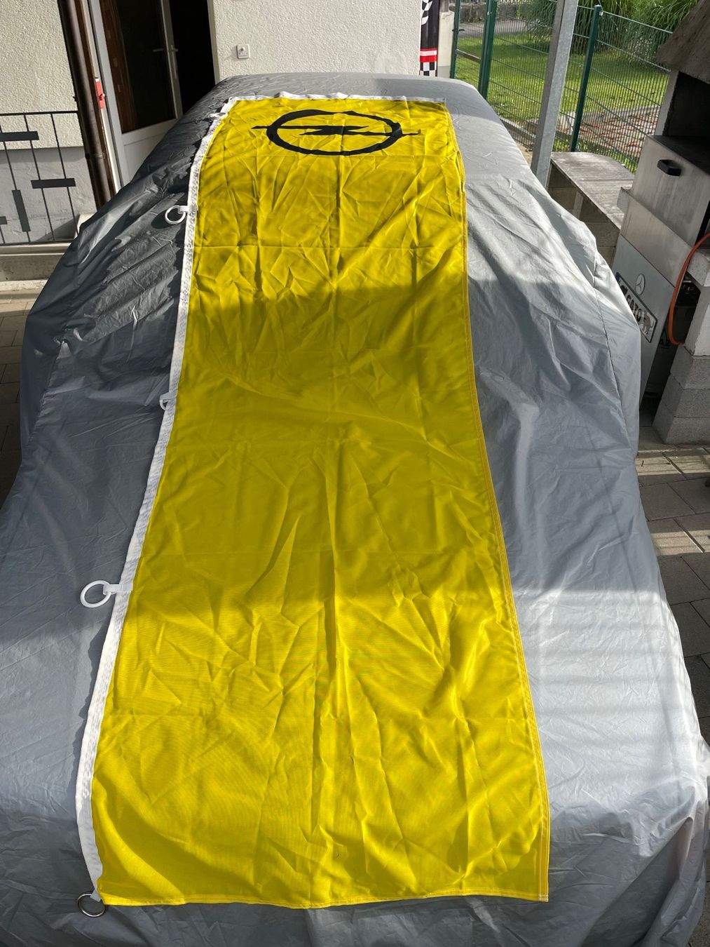 Bandiere: OPEL Fahne  -  Original – Nuovo (secondo la descrizione) da Menziken venduto da Hotdevil1 2