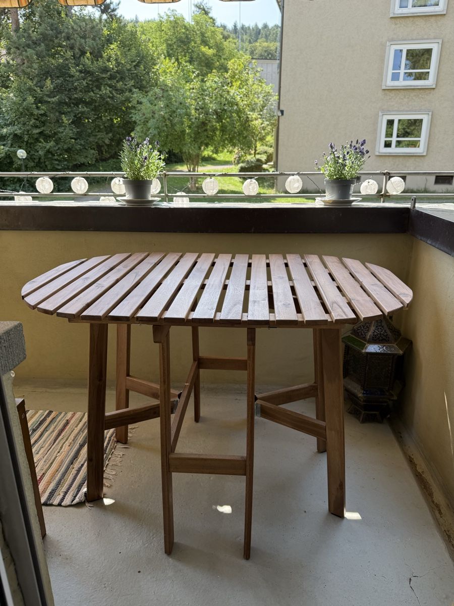 Tables: ASKHOLMEN IKEA Klapptisch Balkon/Terrasse – Neuf (Voir description) à Zürich par sunitaf 3