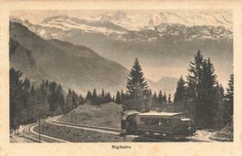 Rigi kaltbad (SZ LU) Rigi Bahn Zahnradbahn