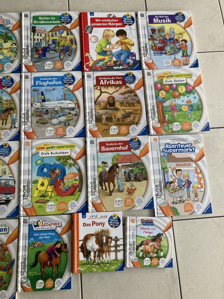 Libri: 19 Stk. Ravensburger Tiptoi Bücher – Usato da Wolfhausen venduto da DonieP 2