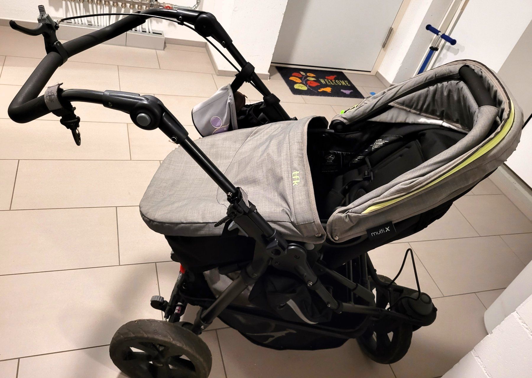 TFK Carrozzine: gut erhaltener tfk multiX Dreirad-Kinderwagen-/Buggyversion – Usato da Birrwil venduto da Mischabel1 2