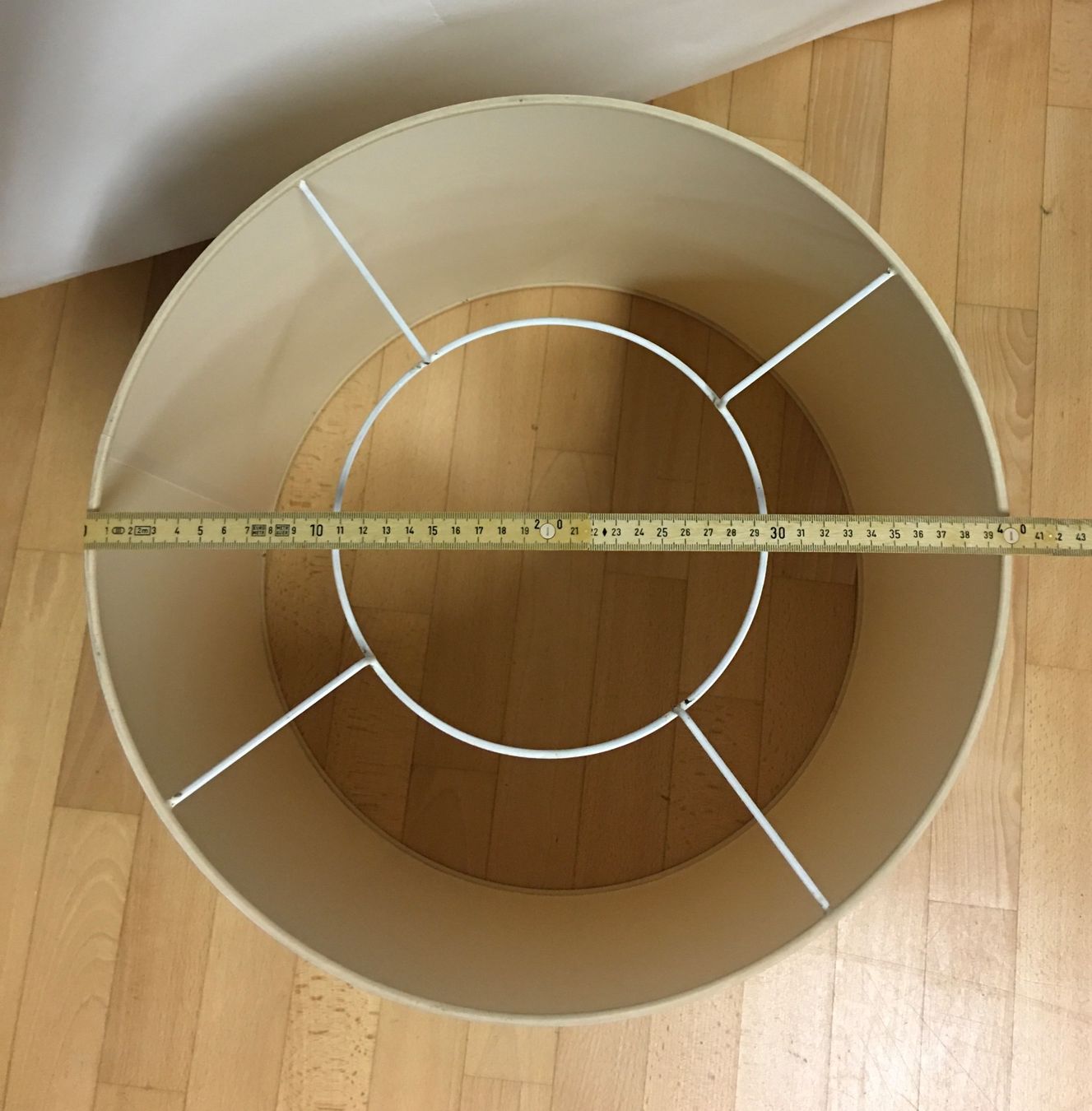 Lampade: Stehlampe, Messing, Stoffschirm, Vintage-Stil – Usato da Olten venduto da ELHANDEL 8