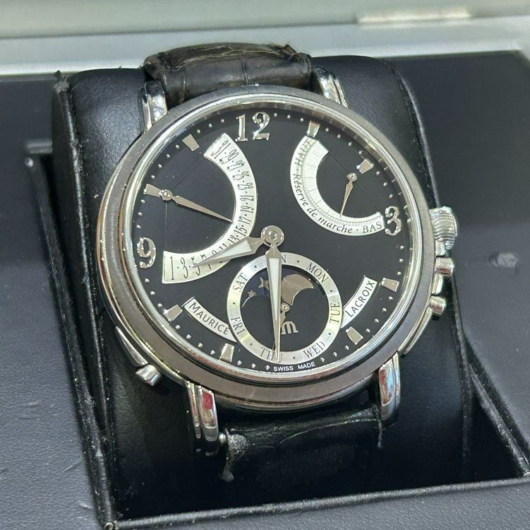 Maurice Lacroix Orologi: maurice lacroix masterpiece lune retrograde full set – Usato da Rothrist venduto da wiggertal-auktionen 9