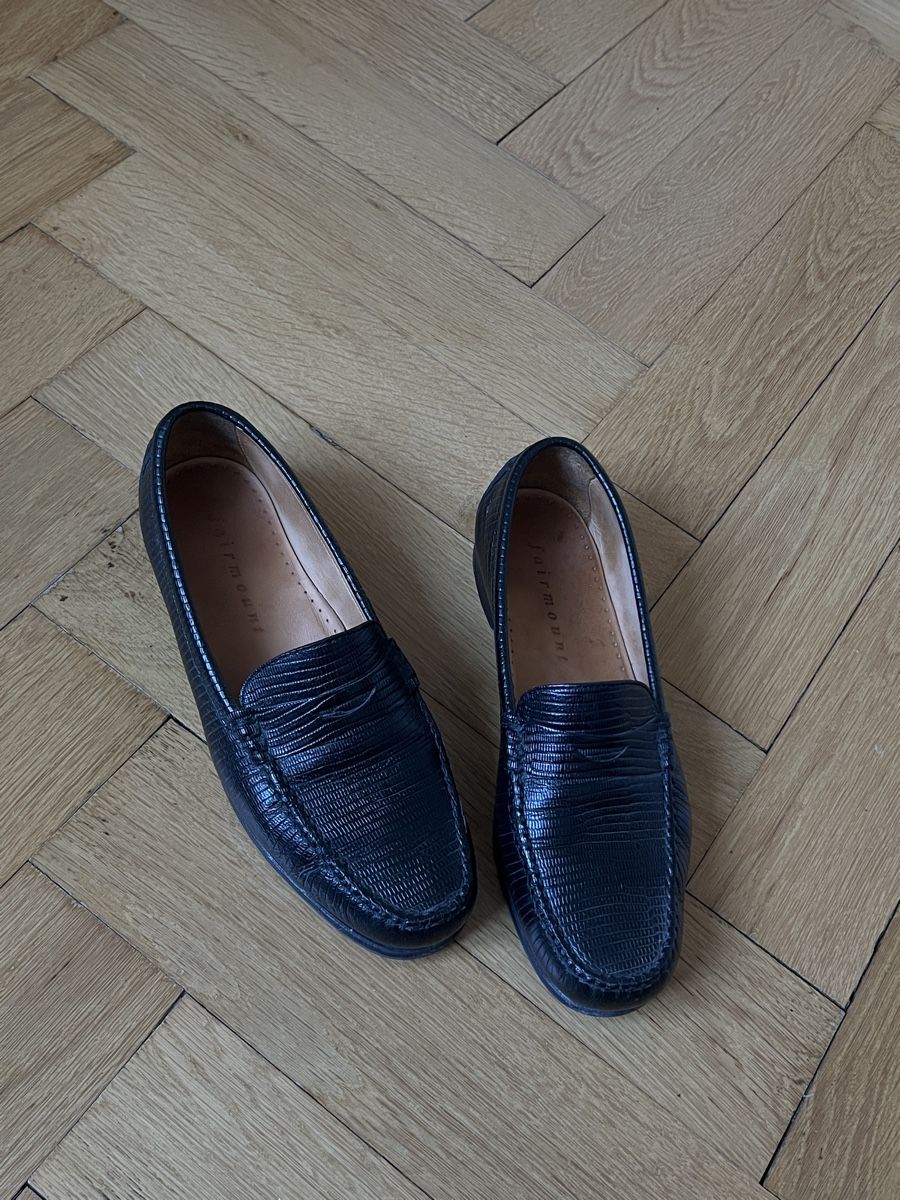 Scarpe da donna: Loafers schwarz Leder – Usato da Zürich venduto da Ada_113 1