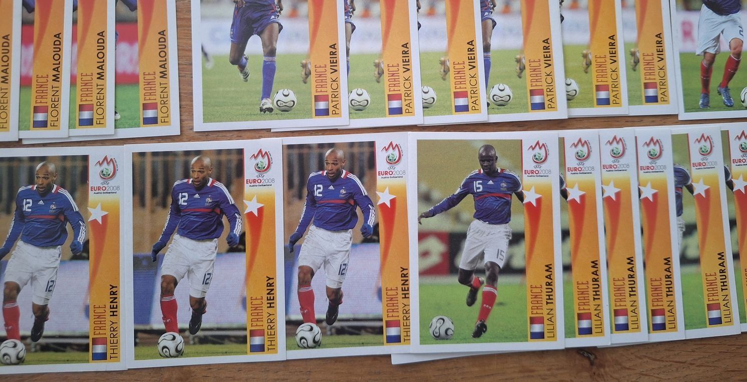 Panini Sammelbilder & Trading cards: Panini EM 2008 / 122x Team Frankreich – Gebraucht aus Horw von Zemmerli 4