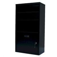 IMLEX IM-PB75 Paketbriefkasten Schwarz