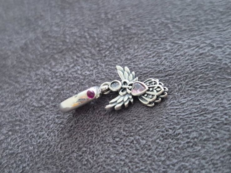 Anhänger: Silber Charm Engel +Garantie – Neu (gemäss Beschreibung) aus Rotkreuz von Carbone_Bijou-Shop 2