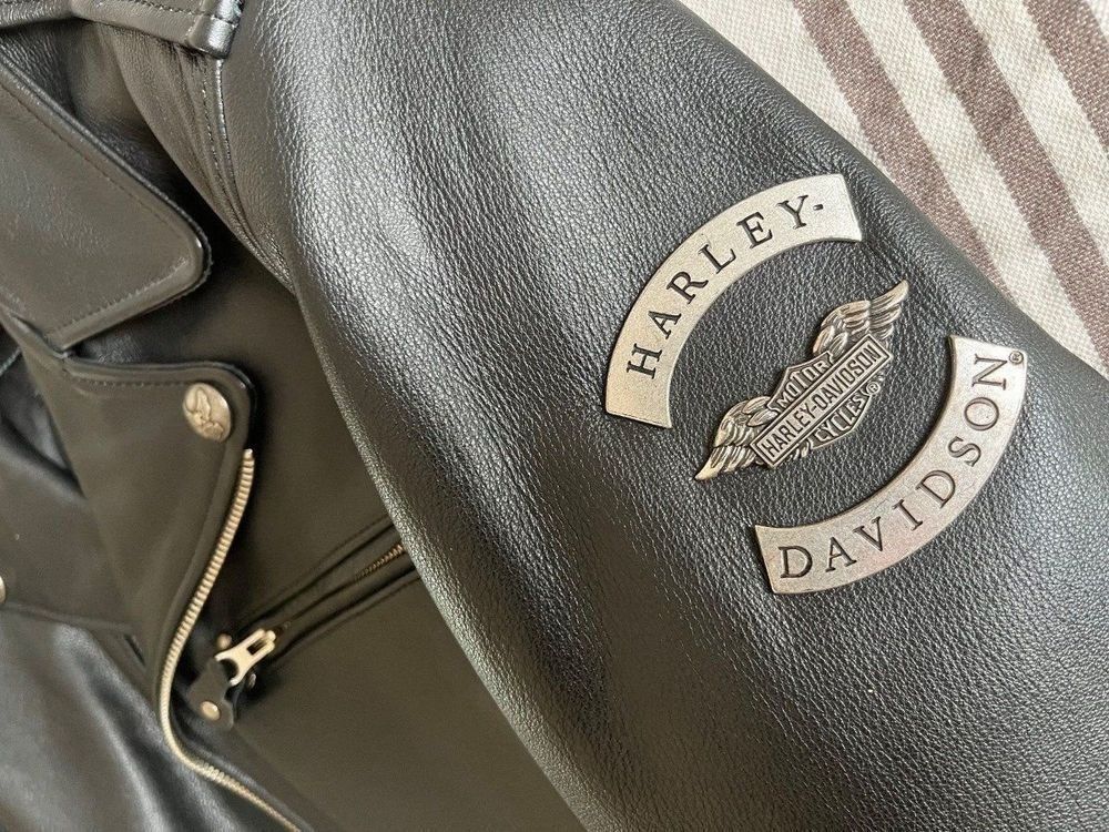 Jacken: Original HARLEY DAVIDSON cruiser - motorcycle leather jacket – Neu (gemäss Beschreibung) aus zürich von Melchior7000 6