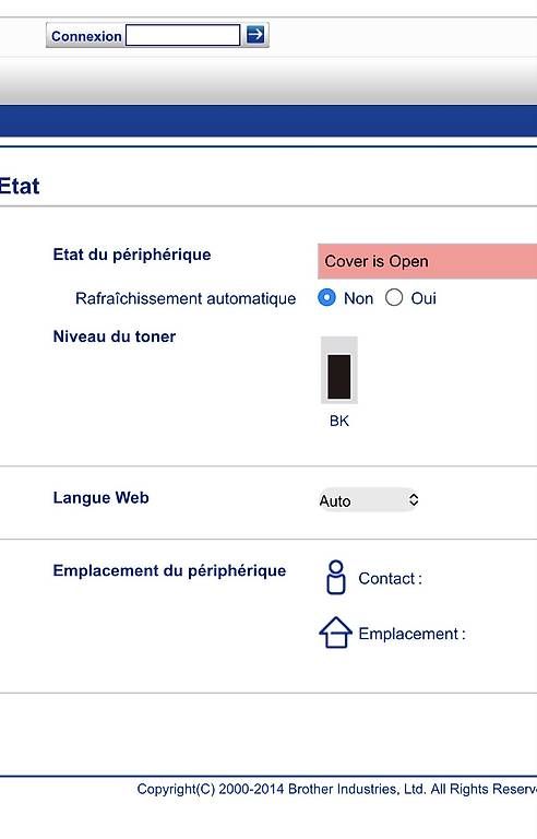 Drucker: Imprimante Brother DCP 1612W – Gebraucht aus Châtillens von dako8 2