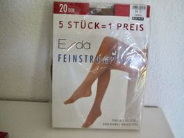 5 PAIRES DE COLLANTS NOIRS