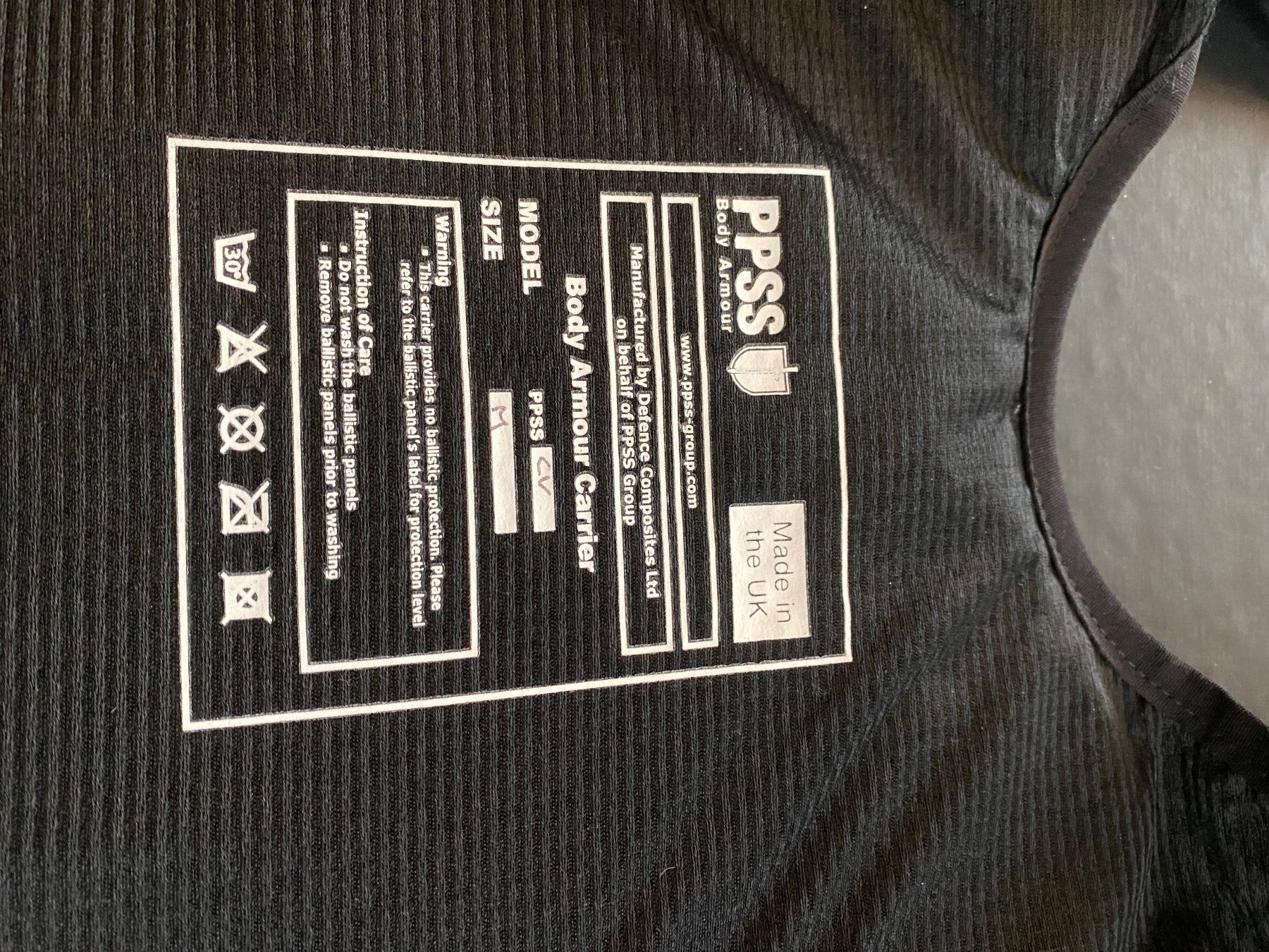 Completi: PPSS Ballistc Vest IIIA+ – Usato da Müllheim Dorf venduto da lars_396 1