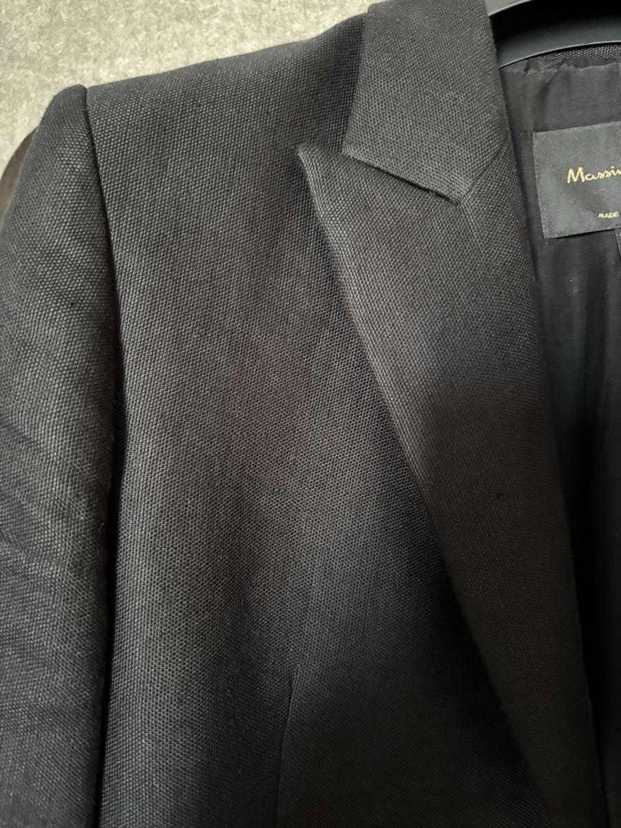 Massimo Dutti Giacche: Schwarzer Leinenblazer Gr. 34 Massimo Dutti – Usato da Bottighofen venduto da lwa_11686 6